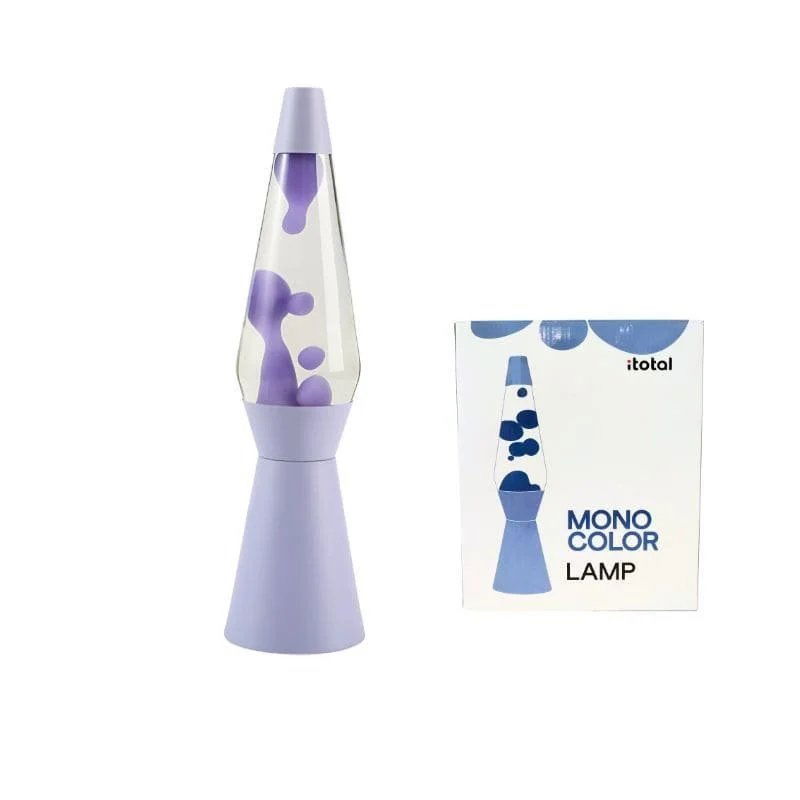 Lampe à lave | Violet pastel