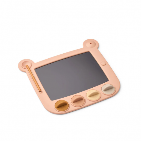 Tablette à dessin ours Venzora | Rose - Liewood