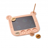 Tablette à dessin ours Venzora | Rose