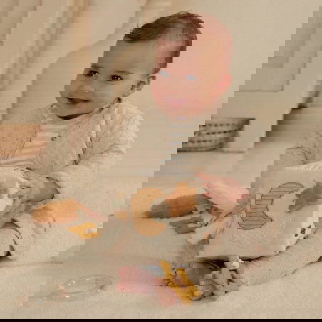 Cube d'activités en tissu | Nouveau né