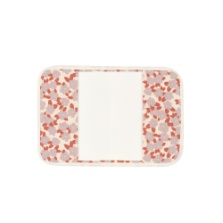 Protège carnet de santé Nid d'abeilles | Mauve sakura