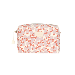 Trousse de toilette en nid d'abeilles | Mauve sakura