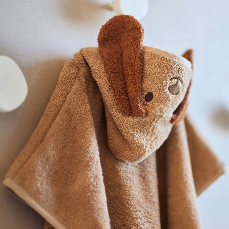 Poncho de bain Diego le chien