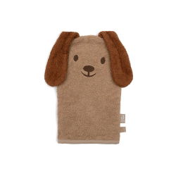 Gant de toilette éponge | Diego le chien