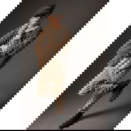 Veste Sherpa Azores| Taupe