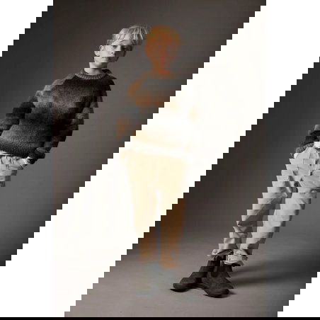 Pantalon velours côtelé Rick | Sable - Cozmo