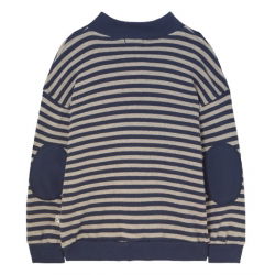 Pull en maille Alexis | Rayé Bleu