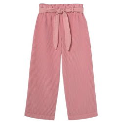 Pantalon en velours côtelé Limak | Rose