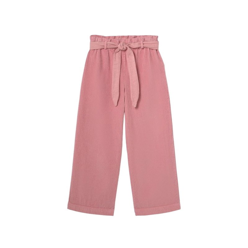 Pantalon en velours côtelé Limak | Rose