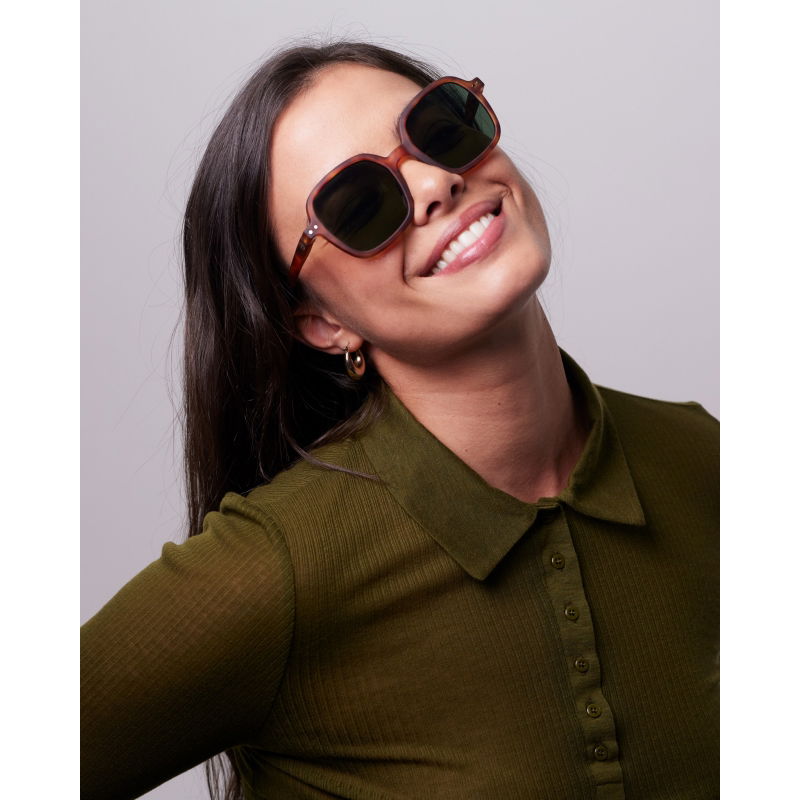 Lunettes de soleil Adulte (Office) | Havane