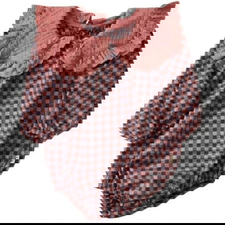 Barboteuse Tavira | Carreaux - Cozmo