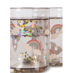 Lot de 2 verres à paillettes | Rainbow