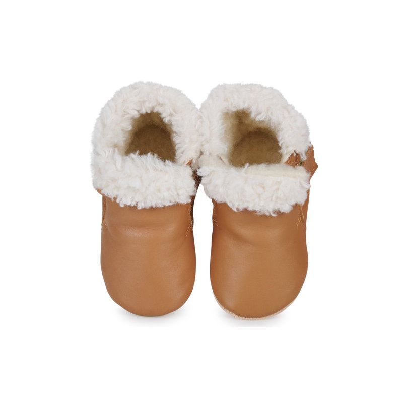 Chaussons fourrés Foublu | Camel