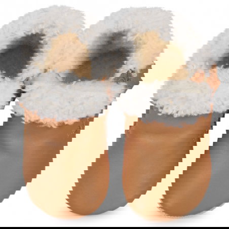 Chaussons fourrés Foublu | Camel - Easy Peasy