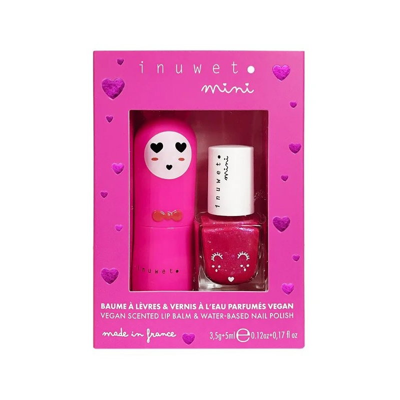 Kit Baume + vernis | Cerise