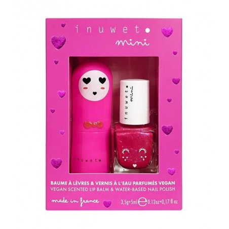 Kit Baume + vernis | Cerise - Inuwet