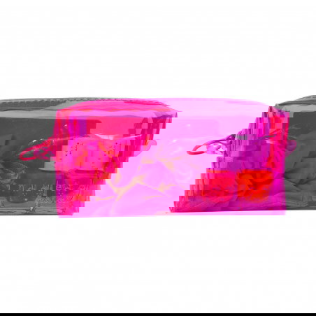 Trousse néon rose | Bubble gum et mangue - Inuwet