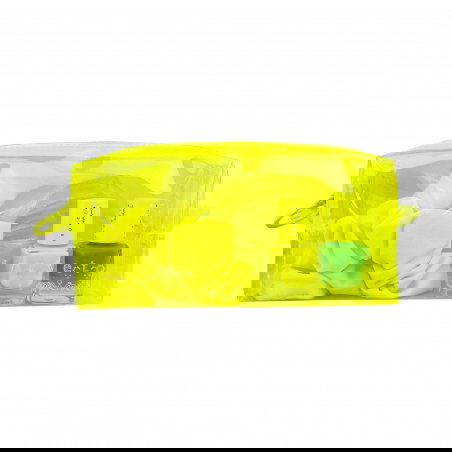 Trousse néon jaune | Ananas et Pastèque - Inuwet
