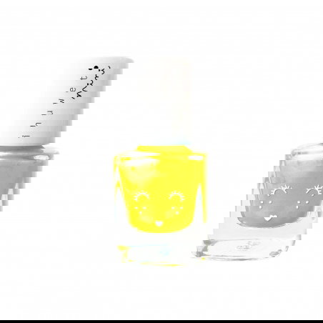 Trousse néon jaune | Ananas et Pastèque - Inuwet