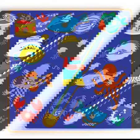 Puzzle relief | Fish color - Djeco