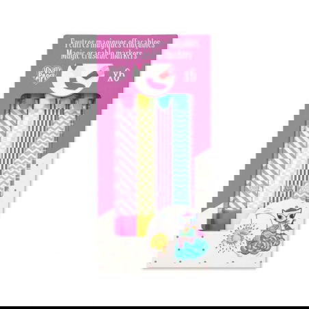 6 feutres magique effacables - Djeco