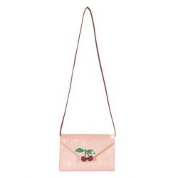 Sac à main enfant à paillettes | Cerise