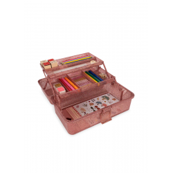 Valisette de papeterie | Rose - Konges Slojd