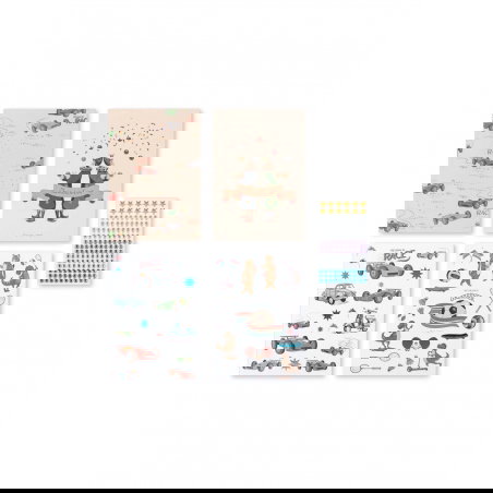 Valisette de papeterie | Olive - Konges Slojd