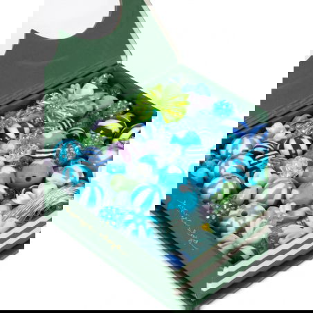 Boîte de perles | Bleu - Konges Slojd