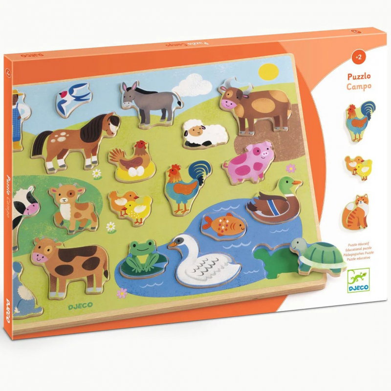 Puzzle 22 pièces | Puzzlo Campo