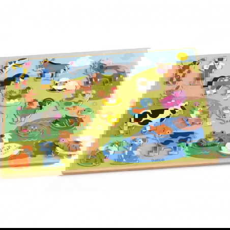 Puzzle 22 pièces | Puzzlo Campo - Djeco