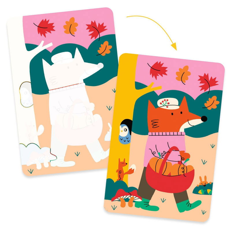 Mini Coloriages magiques | 4 saisons