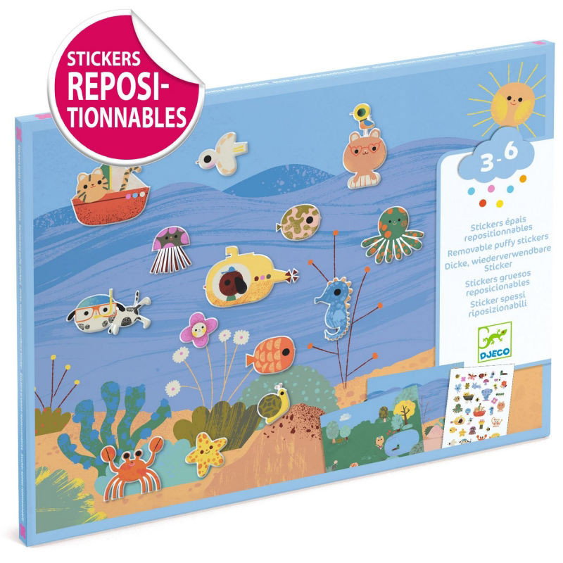 Créer avec des stickers | Summertime