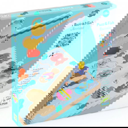 Puzzle relief | Fish Bariolo - Djeco
