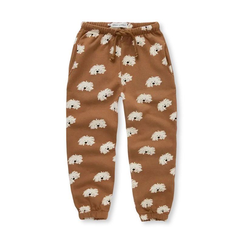 Pantalon Moustache dog | Camel - Sproet & Sprout