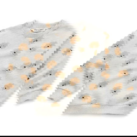 Sweat Moustache dog print - Sproet & Sprout