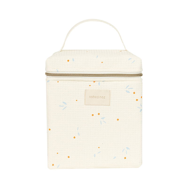 Lunchbag isotherme nid d'abeilles | Orange cherries