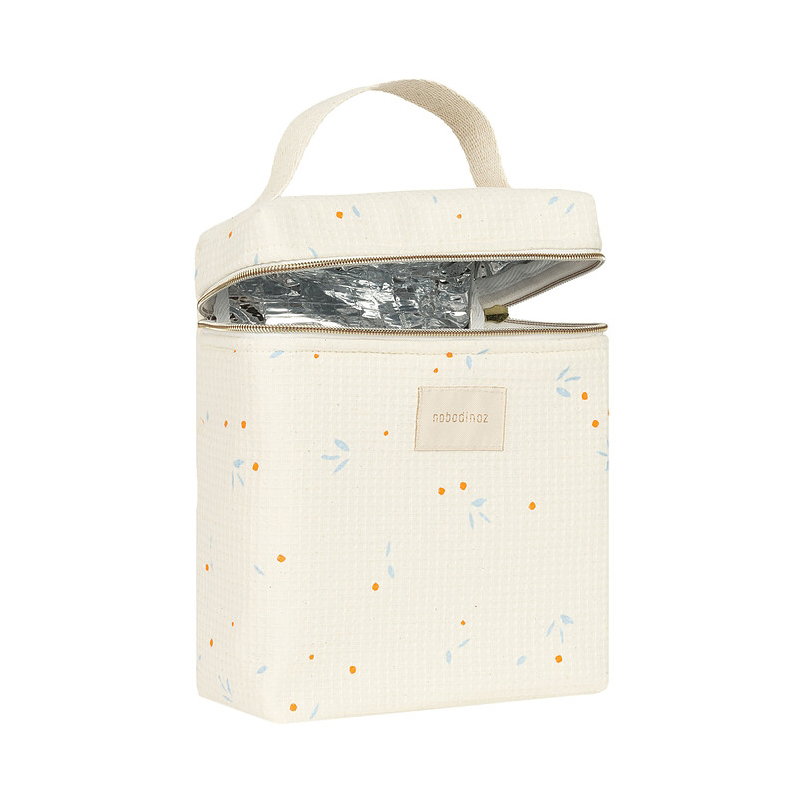 Lunchbag isotherme nid d'abeilles | Orange cherries