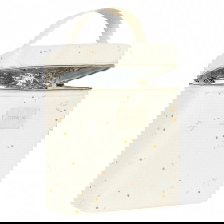 Lunchbag isotherme nid d'abeilles | Orange cherries - Nobodinoz