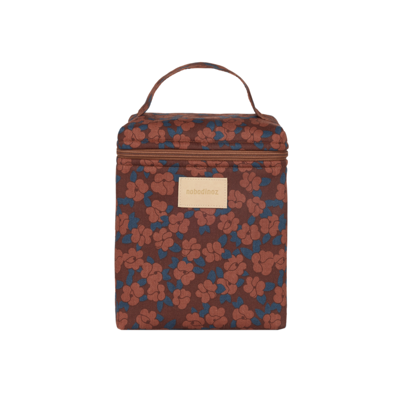 Lunchbag isotherme Hyde park | Maroon poppies