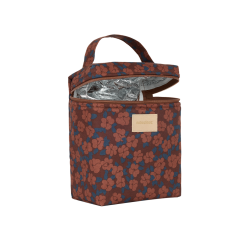 Lunchbag isotherme Hyde park | Maroon poppies