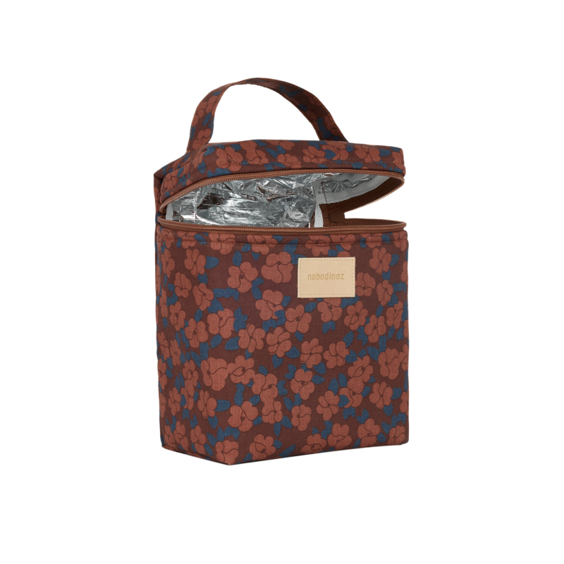 Lunchbag isotherme Hyde park | Maroon poppies