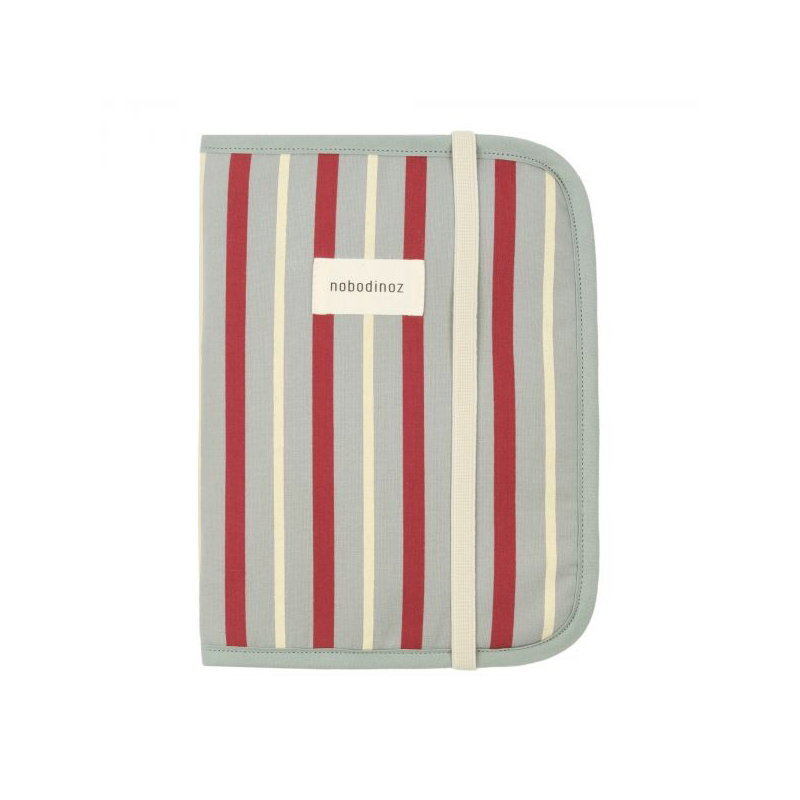 Protège carnet de santé stories | Rouge et bleu