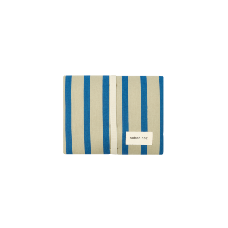 Matelas  à langer nomade | Vert et bleu - Nobodinoz