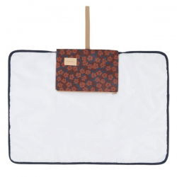 Matelas à langer nomade Stories | Maroon Poppies