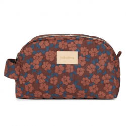 Trousse de toilette Hyde park | Maroon Poppies - Nobodinoz