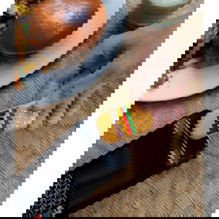 Porte-monnaie sans contact Walkie | Burger - Money Walkie