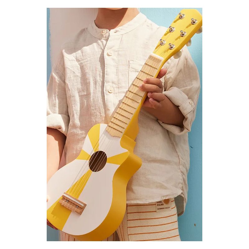 Guitare | Jaune blanche
