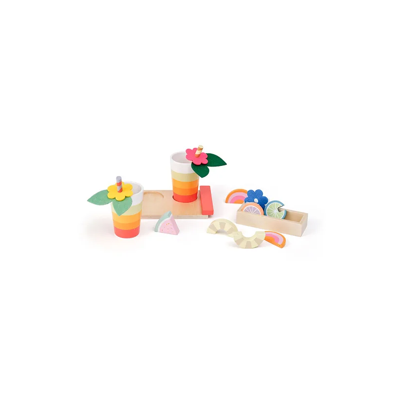 Set de boisson en bois