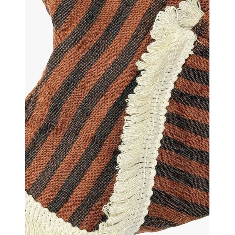 Poncho de plage en gaze de coton pour poupée